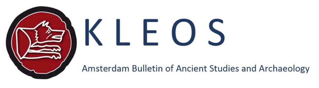 KLEOS Amsterdam Amsterdam Bulletin of Ancient Studies and Archaeology